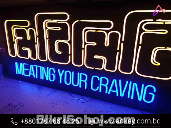 Custom Neon Lights Advertising in Dhaka Bangladesh